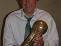 Gordon Banks with World Cup 3